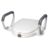 2" Raised Toilet Seat - Flip Back Arms - Image 2