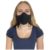 3 Layer Organic & Hypoallergenic Face Masks - Large - Black