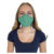 3 Layer Organic & Hypoallergenic Face Masks - Small - Green