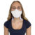 3 Layer Organic & Hypoallergenic Face Masks - Large - White