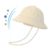 Children's Hat with Face Shield - Beige - Ages 6-11