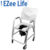 Wheeled Commode - Padded Seat