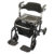 "Flip" Combo Rollator - Burgundy - Image 2