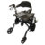 "Flip" Combo Rollator - Burgundy - Image 4
