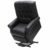 Neptune Infinite Position Leather Lift Chair (2 Motor) - Black - Image 2