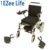 EZee Fold 1G Electric Wheelchair - 12" Wheels, Tall Seat Height & ELR - Image 3