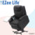 Mercury Infinite Position Leather Lift Chair (2 Motor, H & M) - Black