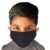 Kids 2-Ply Cotton Masks - 3 Pack (Black, Blue, Grey) - S/M - Image 2