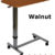 Overbed Table - Walnut Finish
